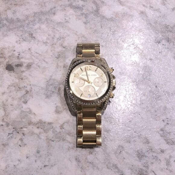 MICHAEL KORS Golden Blair Glitz Watch - Picture 2 of 8